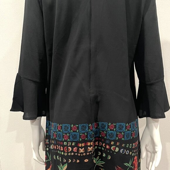 DESIGUAL PRINT DRESS  M - Picture 6 of 10